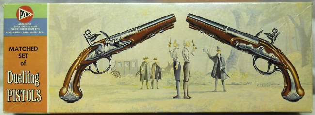 Pyro 1/1 Flintlock Dueling Pistol 1776, C229-150 plastic model kit